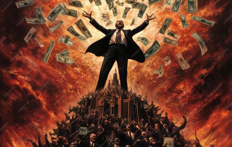 the wealthy and powerful are blackened again